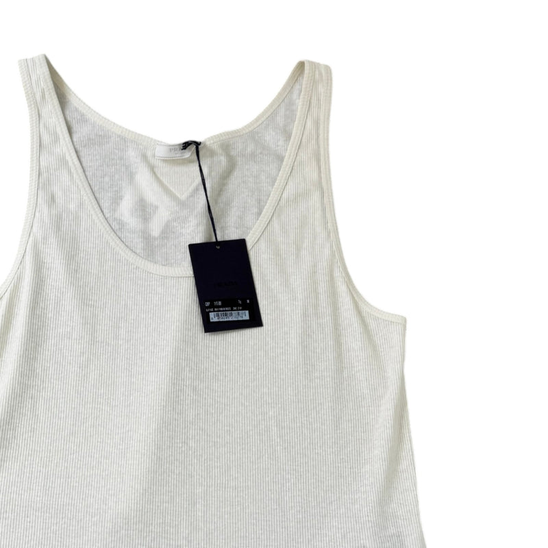 Men's Triangle logo Vest White Size M