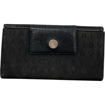 Women's Logomania Wallet Black