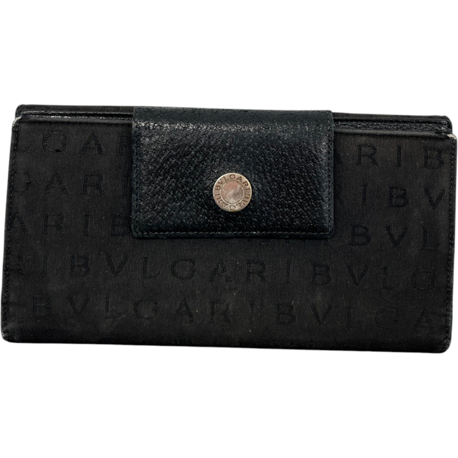 Women's Logomania Wallet Black - Photo 1
