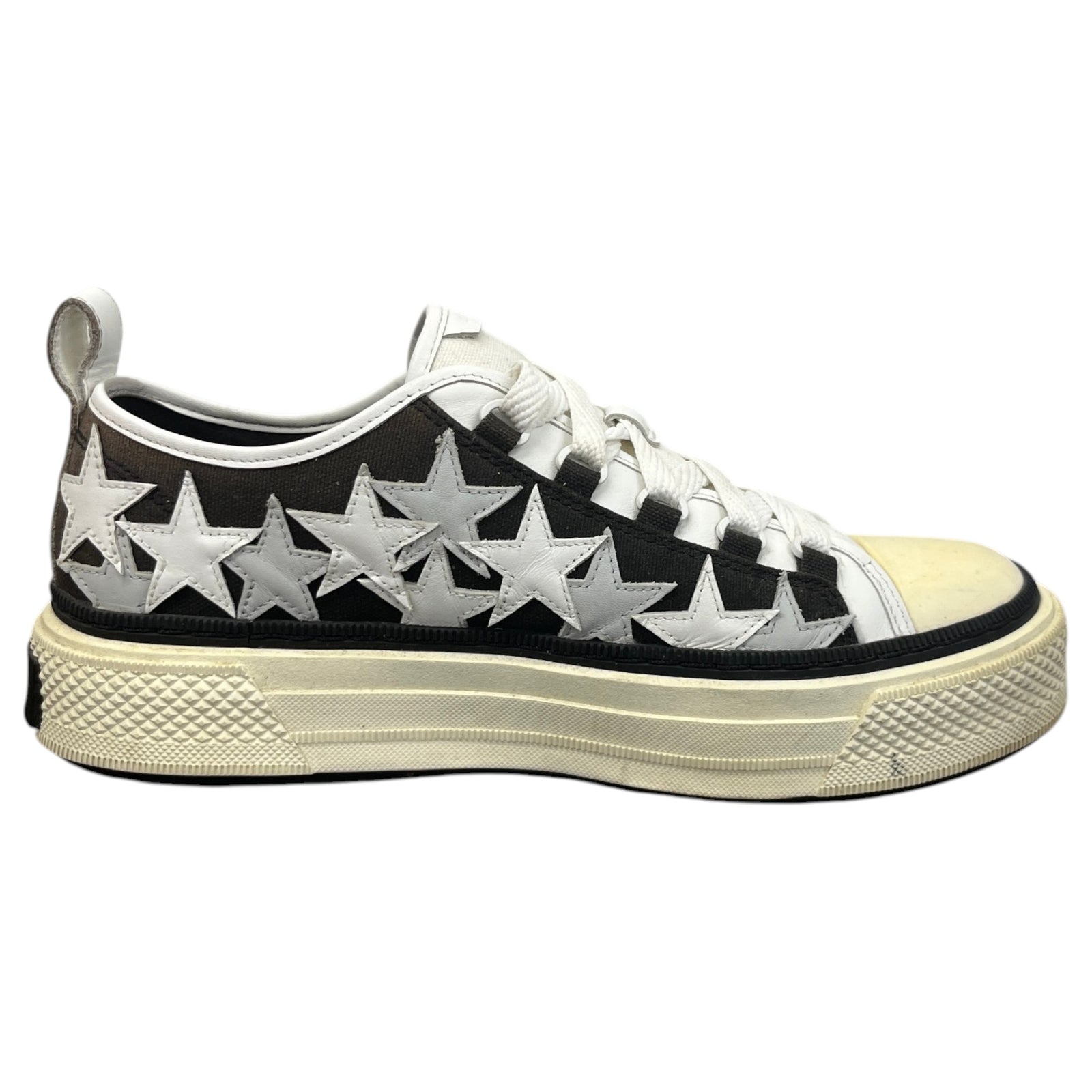 Men's Star Court Low Trainers Black Size UK 7 / EU 41 - Photo 4