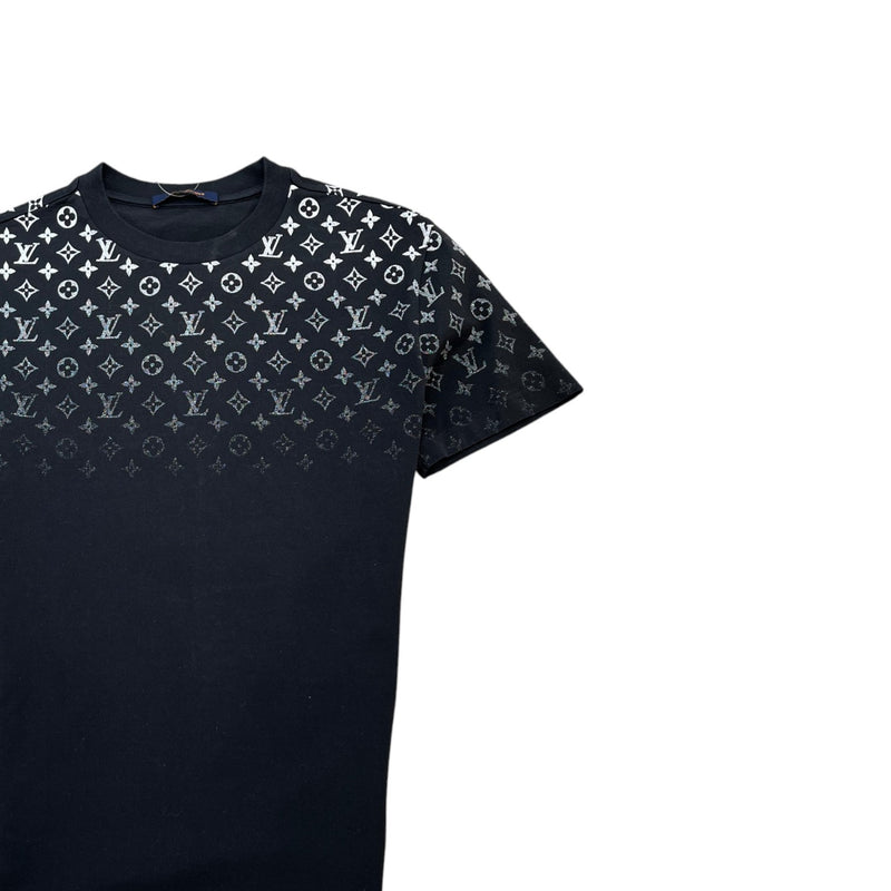 Men's Monogram Gradient T-Shirt Black Size S