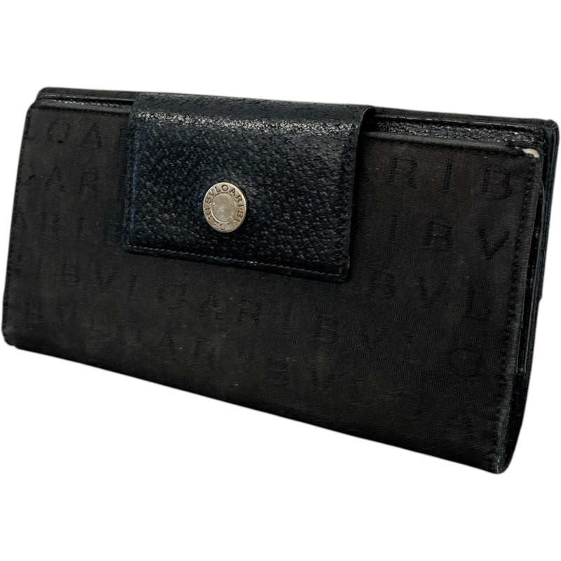 Women's Logomania Wallet Black