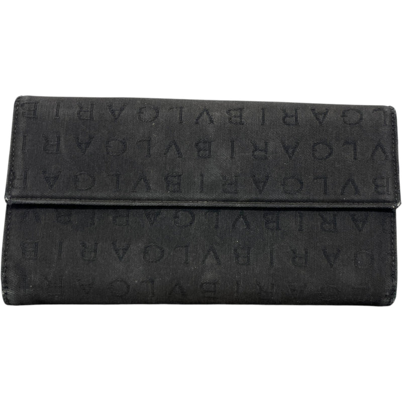 Women's Logomania Wallet Black
