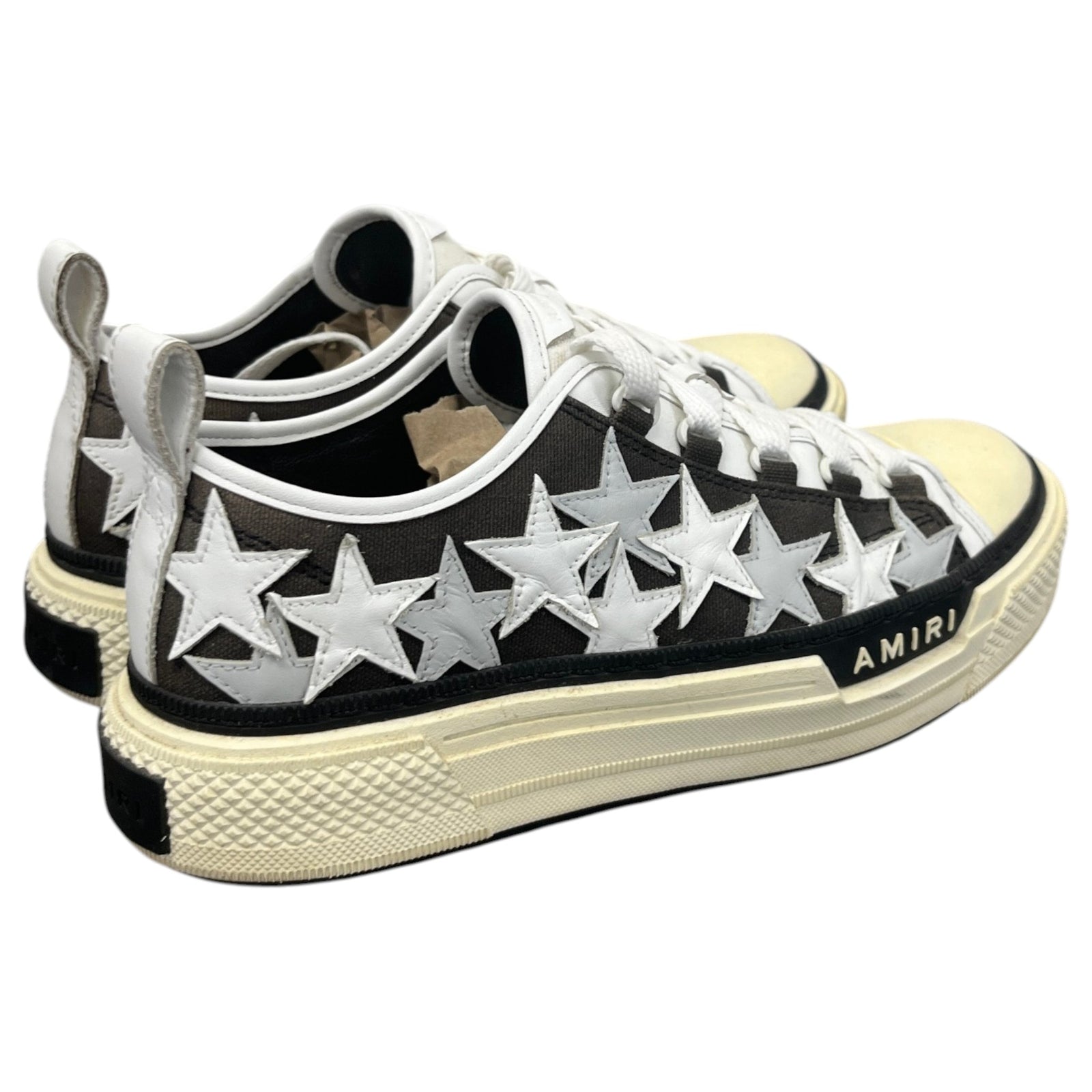 Men's Star Court Low Trainers Black Size UK 7 / EU 41 - Photo 8