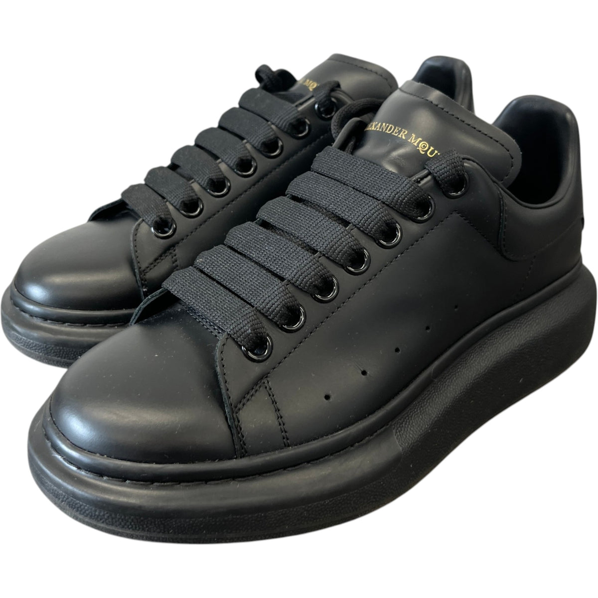 Men's Oversized Low Trainers Black Size UK 6 / EU 40 - Photo 9