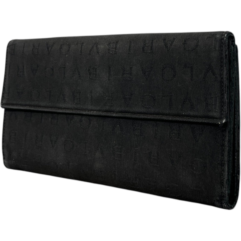 Women's Logomania Wallet Black