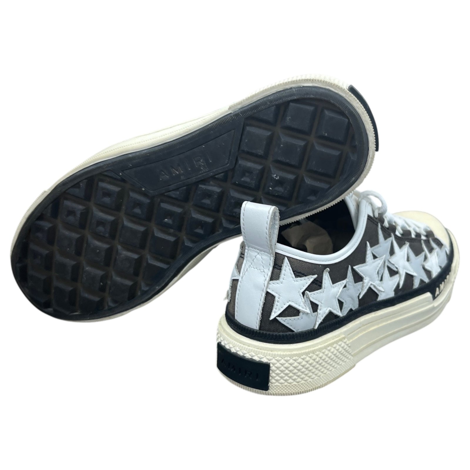 Men's Star Court Low Trainers Black Size UK 7 / EU 41 - Photo 10