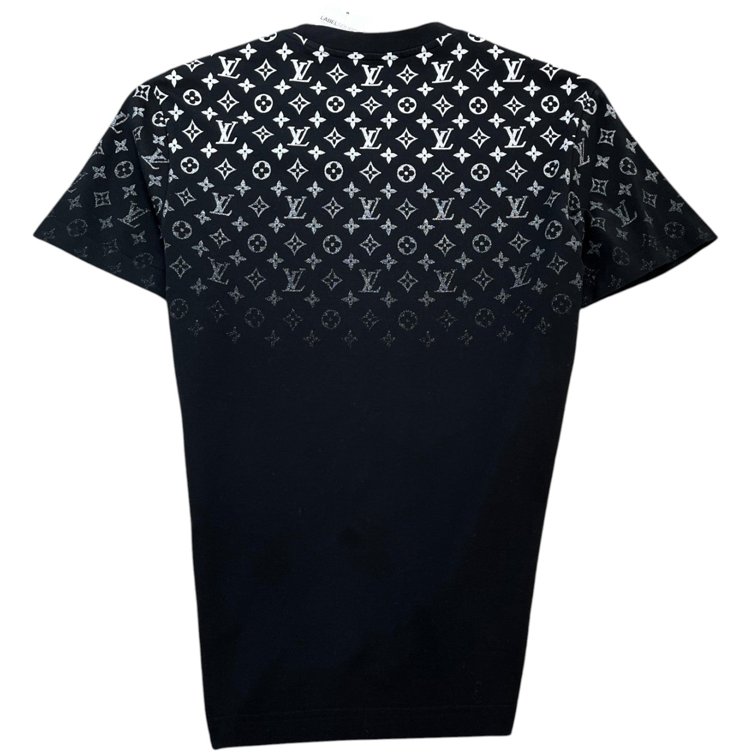 Men's Monogram Gradient T-Shirt Black Size S - Photo 2