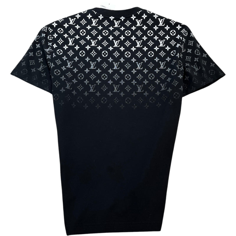 Men's Monogram Gradient T-Shirt Black Size S