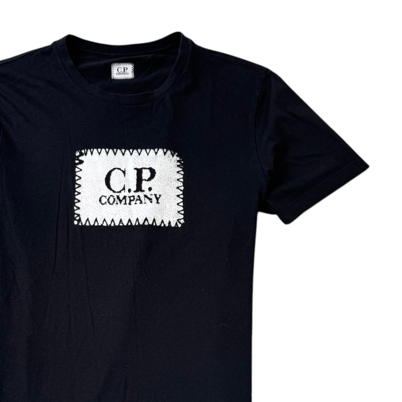 Men's Logo 30/1 Jersey T-Shirt Black Size M