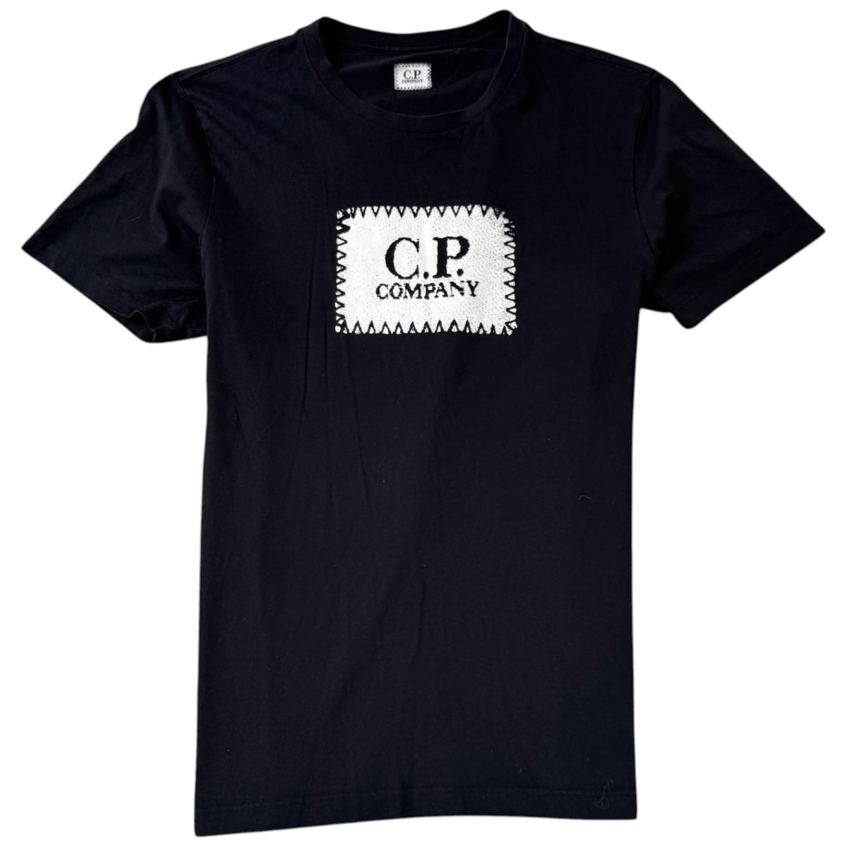 Men's Logo 30/1 Jersey T-Shirt Black Size M - Photo 1