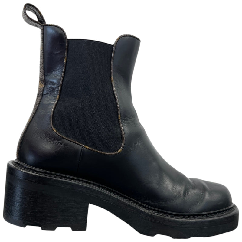 Women's LV Beaubourg Chelsea Boots Brown Size UK 6 / EU 39