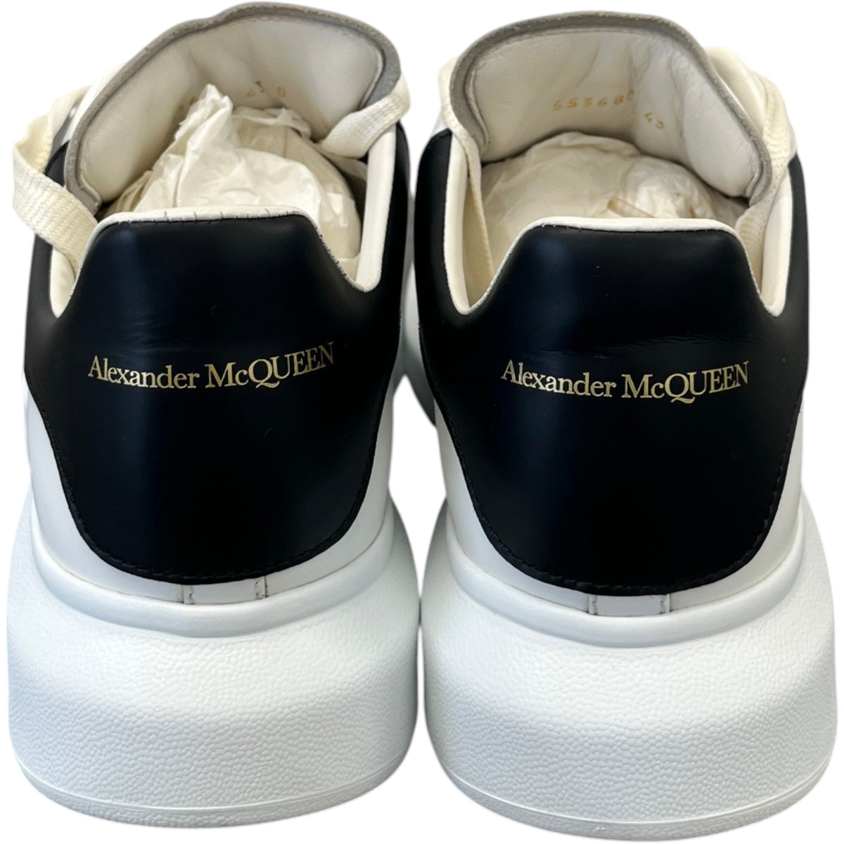 Men's Oversized Low Trainers White Size UK 9 / EU 43 - Photo 6