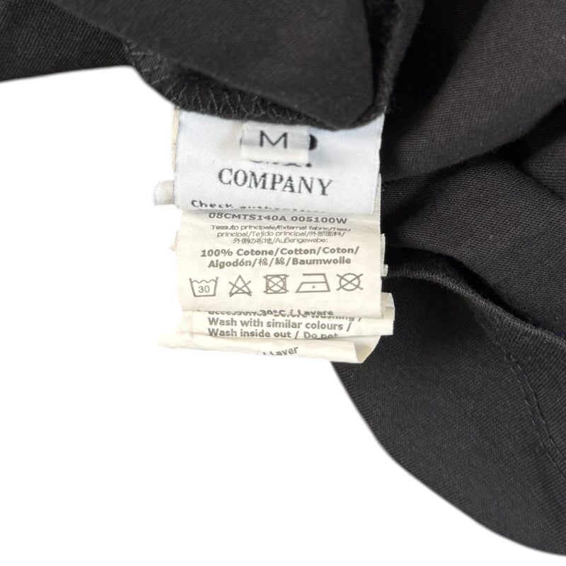 Men's Logo 30/1 Jersey T-Shirt Black Size M