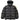 Men's Gg Supreme Tape Logo Down Jacket Black Size IT 48 / M