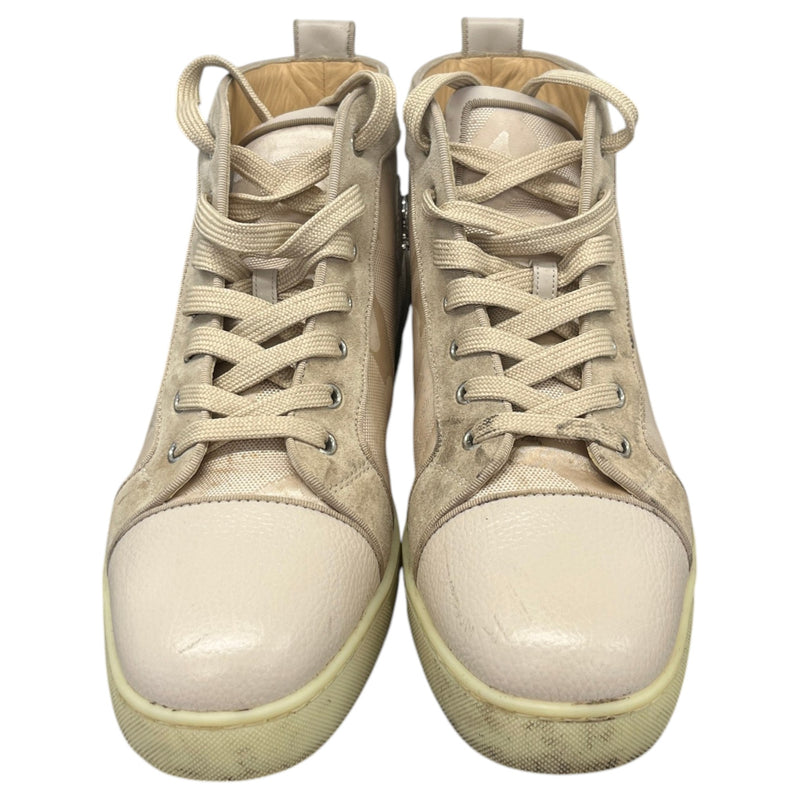 Men's Louis Orlato High Trainers Beige Size UK 11 / EU 45