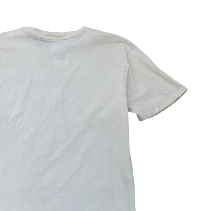 Men's Blade Print T-Shirt Cream Size S