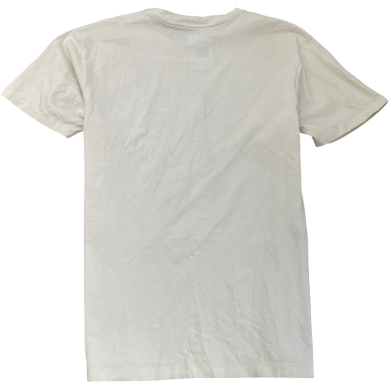 Men's Blade Print T-Shirt Cream Size S