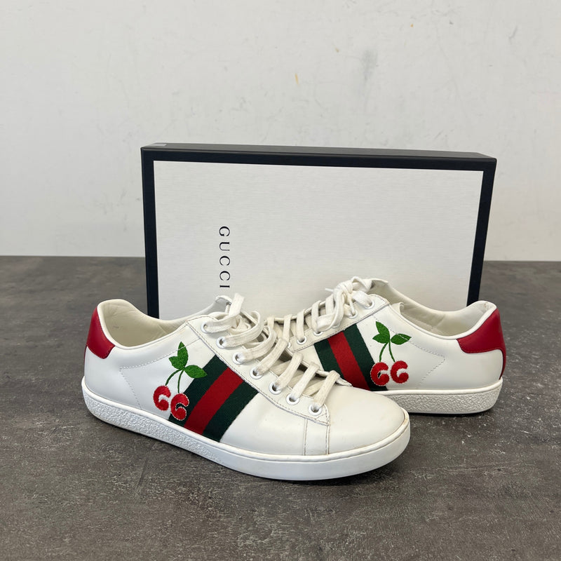 Women's Ace Cherry Low Trainers White Size UK 4 / EU 37