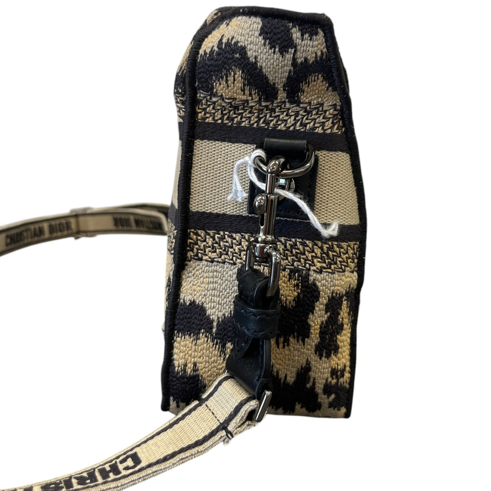 Women's Camp Leopard Embroidery Bag Beige - Photo 6