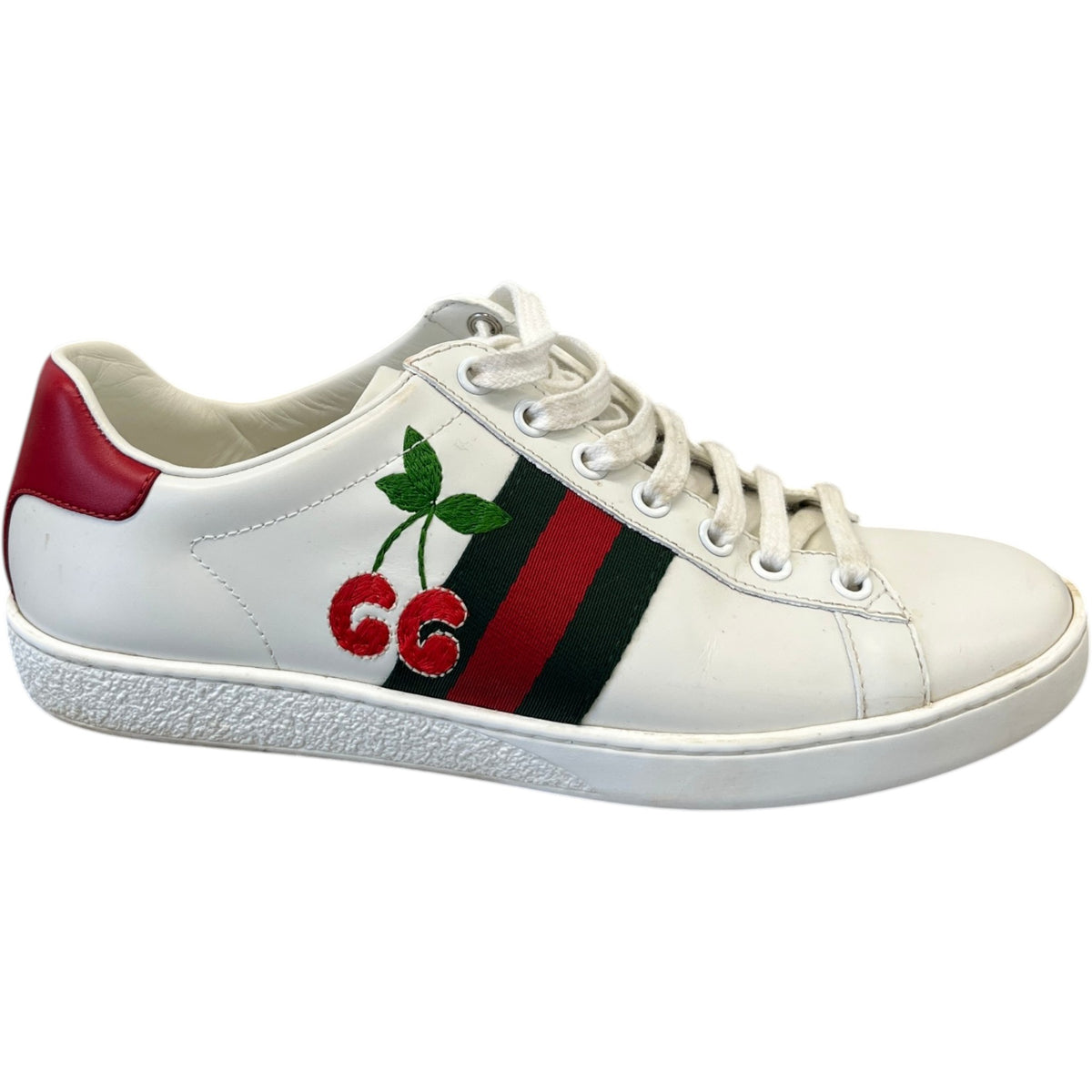 Women's Ace Cherry Low Trainers White Size UK 4 / EU 37 - Photo 1