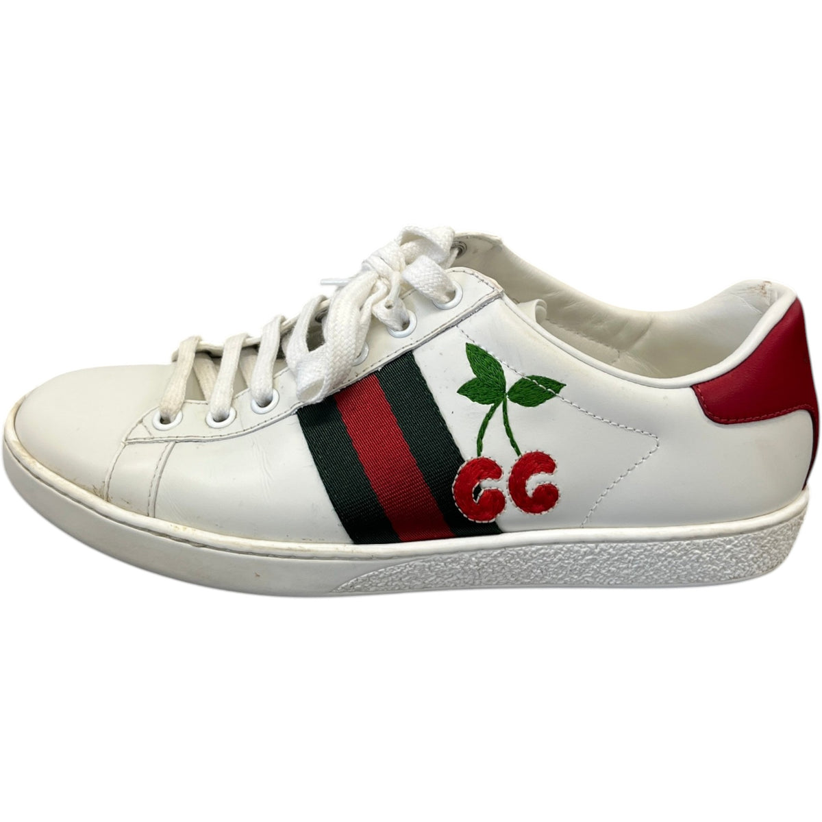 Women's Ace Cherry Low Trainers White Size UK 4 / EU 37 - Photo 5