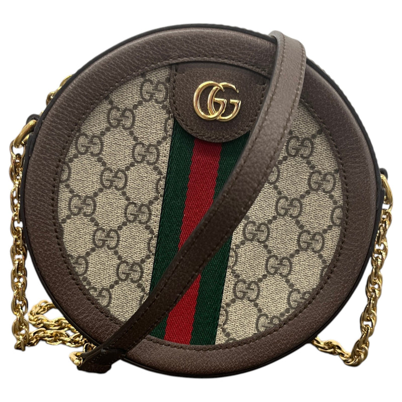 Women's Mini Round Handbag Beige