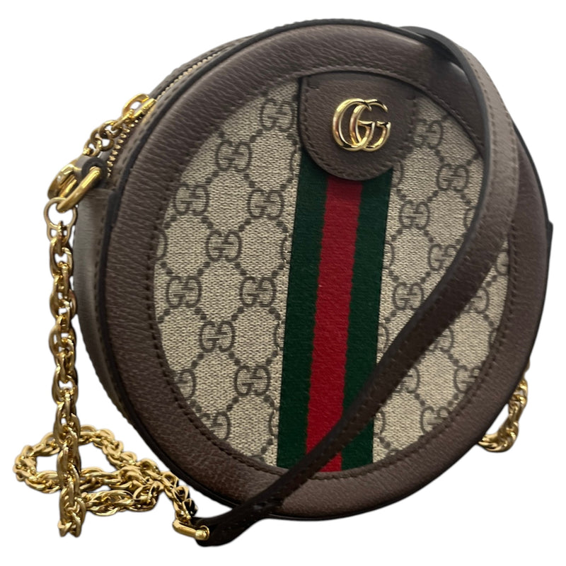 Women's Mini Round Handbag Beige