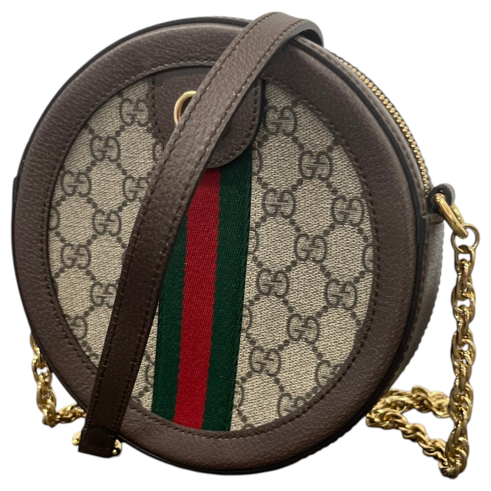 Women's Mini Round Handbag Beige - Photo 5