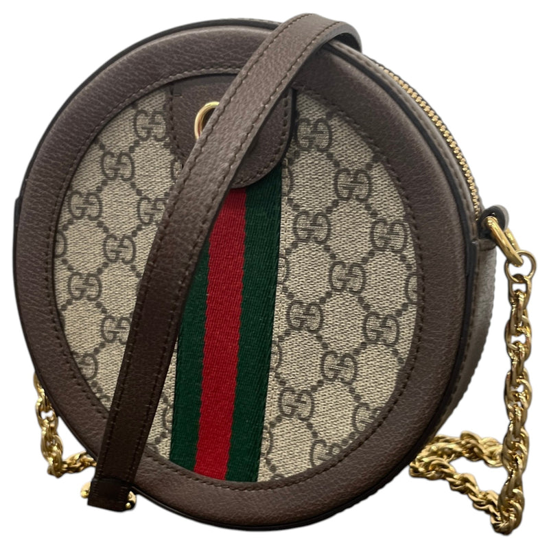 Women's Mini Round Handbag Beige