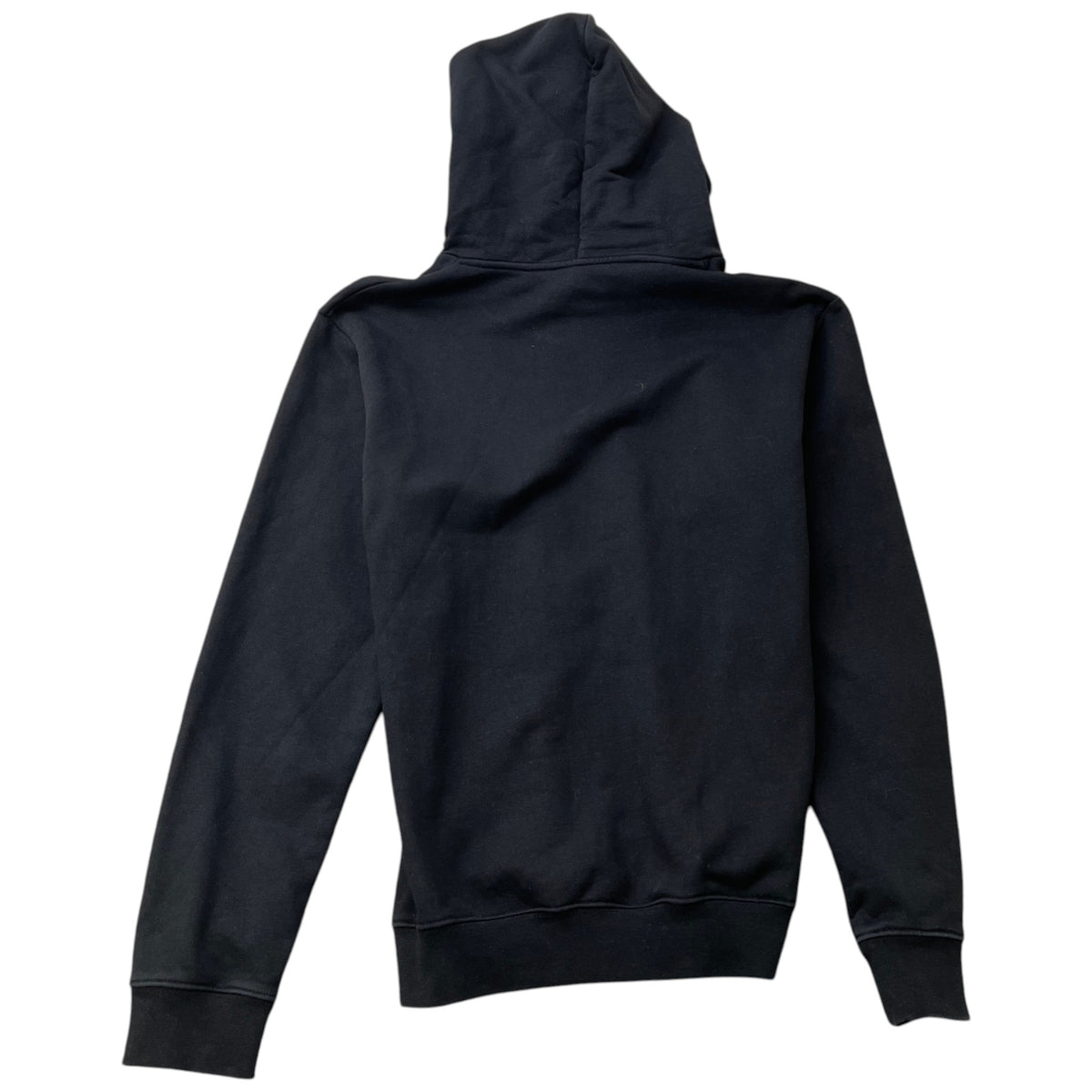 Men's Mcq Velvet Logo Hoodie Black Size M - Photo 2