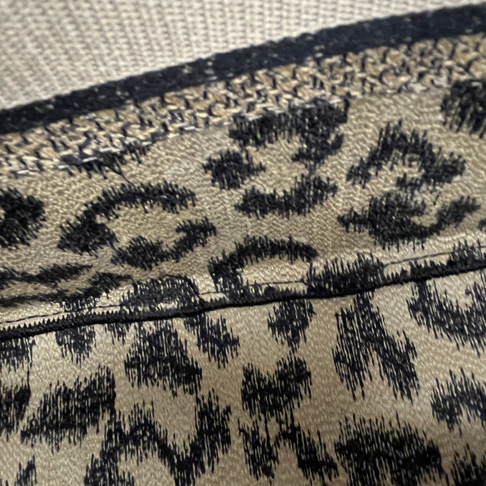 Women's Camp Leopard Embroidery Bag Beige - Photo 10