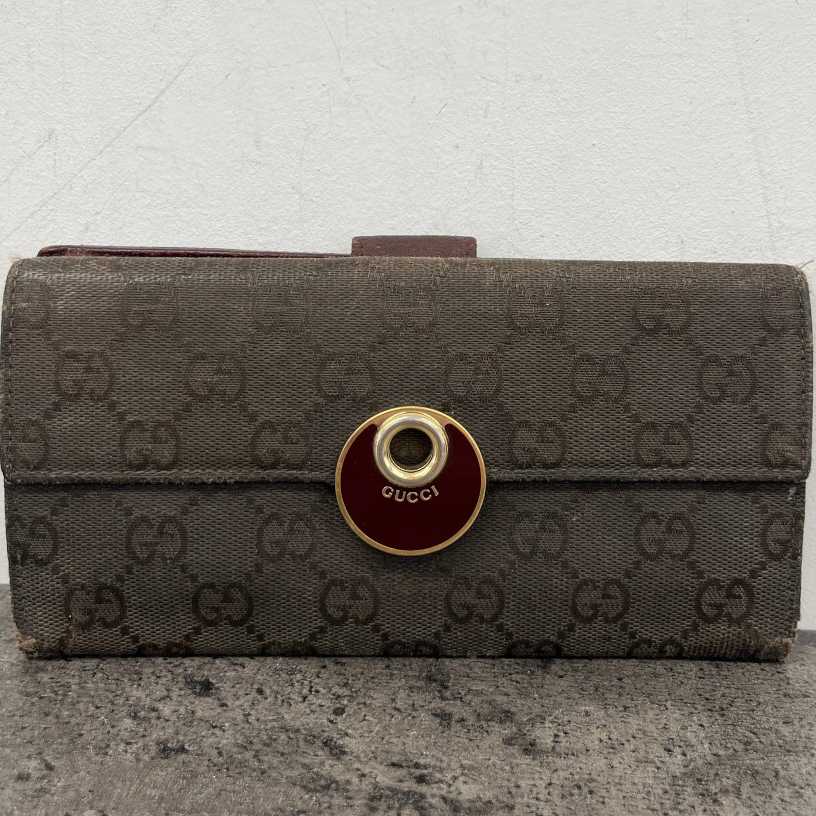 Women's Gg Supreme Wallet Brown - Photo 8