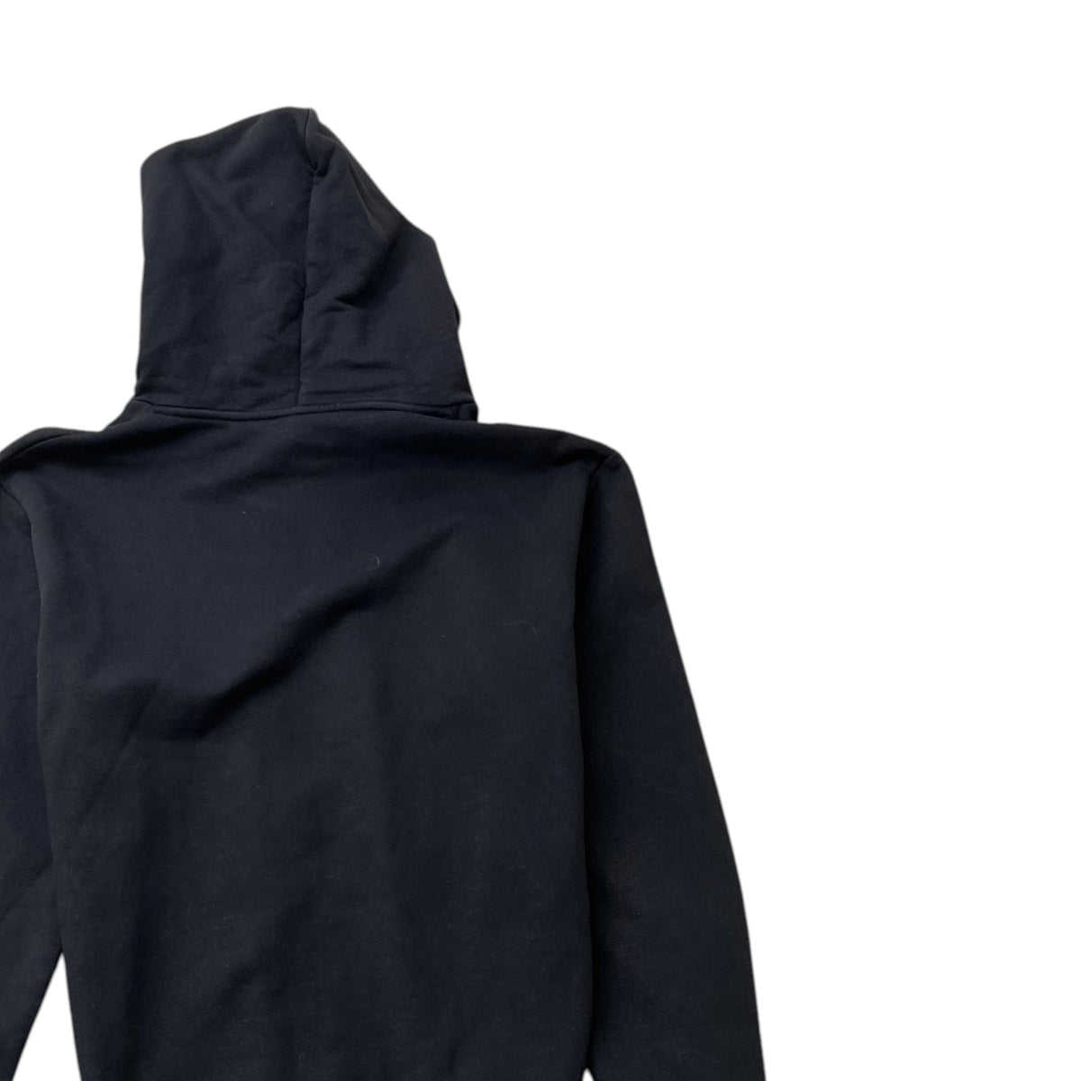 Men's Mcq Velvet Logo Hoodie Black Size M - Photo 4