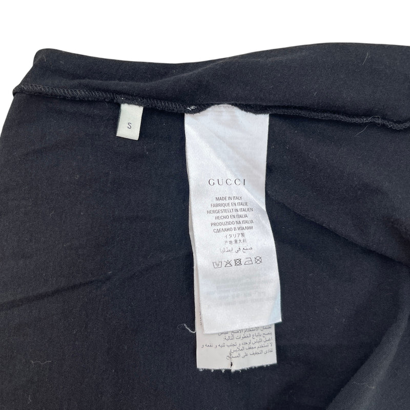 Women's Logo Print T-Shirt Black Size M