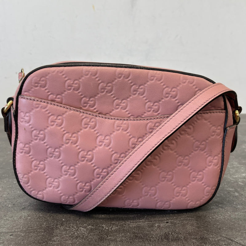 Women's Guccissima Camera Bag Pink