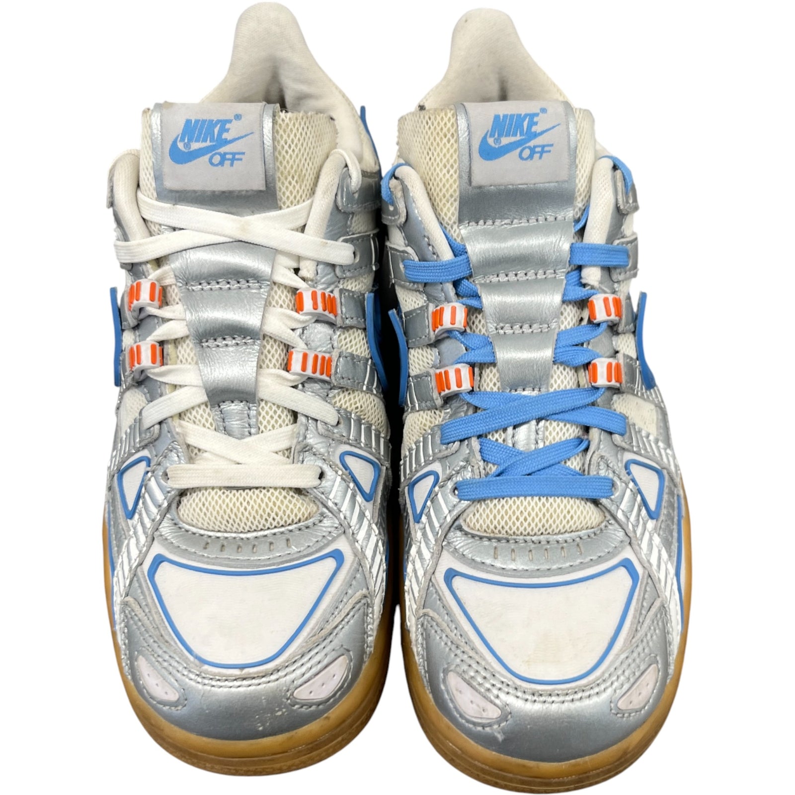 Men's X Nike Air Rubber Dunk Unc Low Trainers Blue Size EU 39 / UK 5 - Photo 6