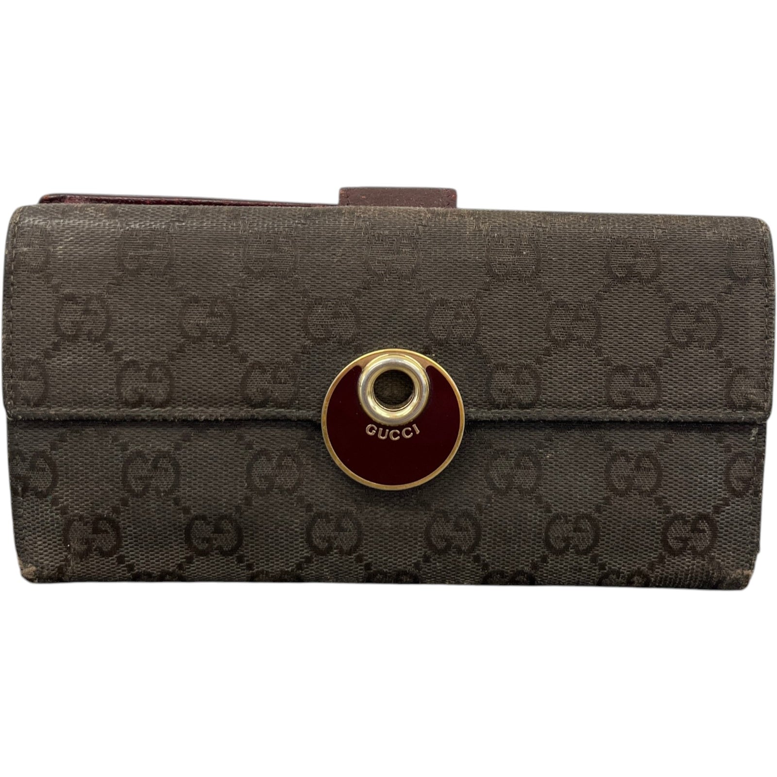 Women's Gg Supreme Wallet Brown - Photo 1