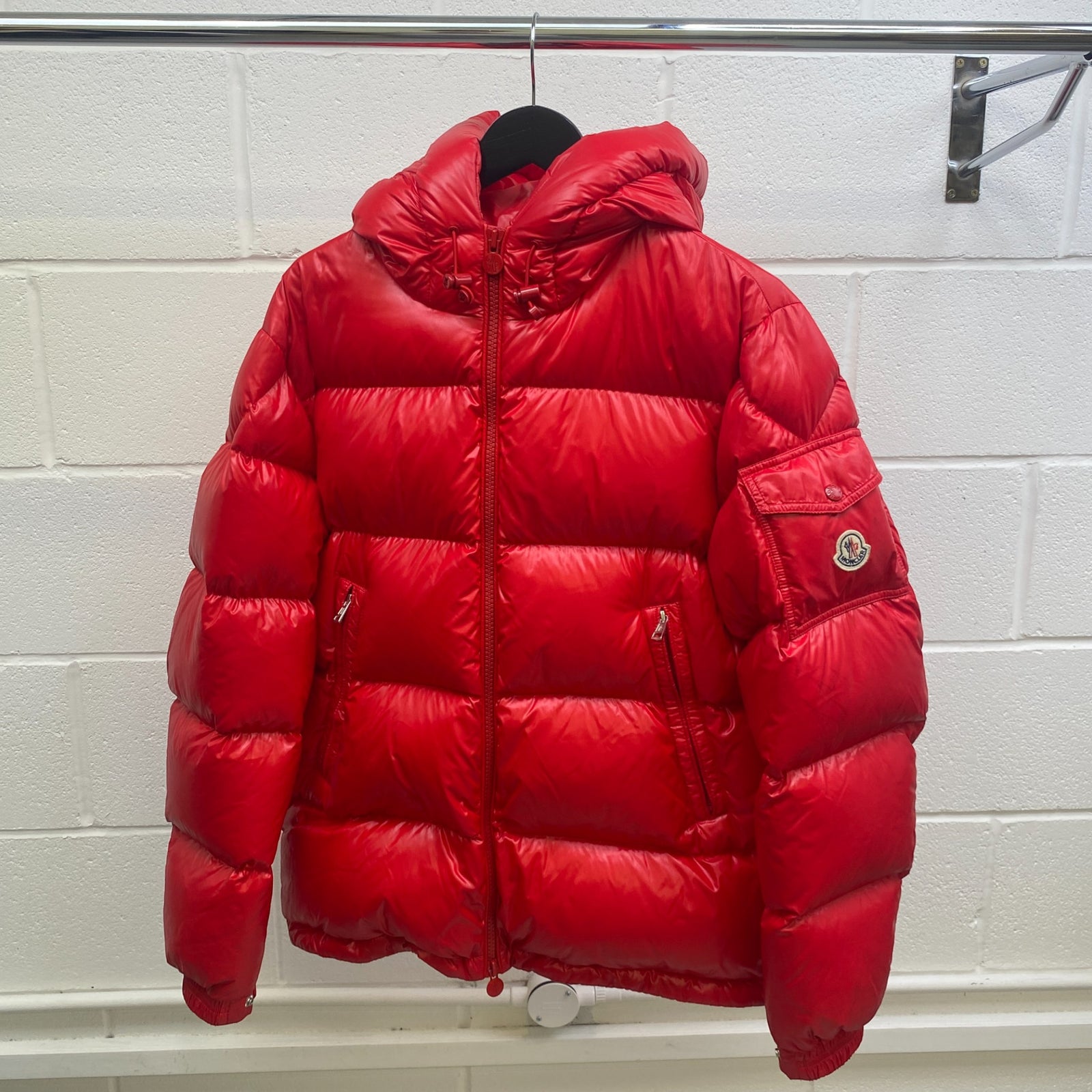 Men's Ecrins Down Jacket Red Size 3 / L - Photo 9