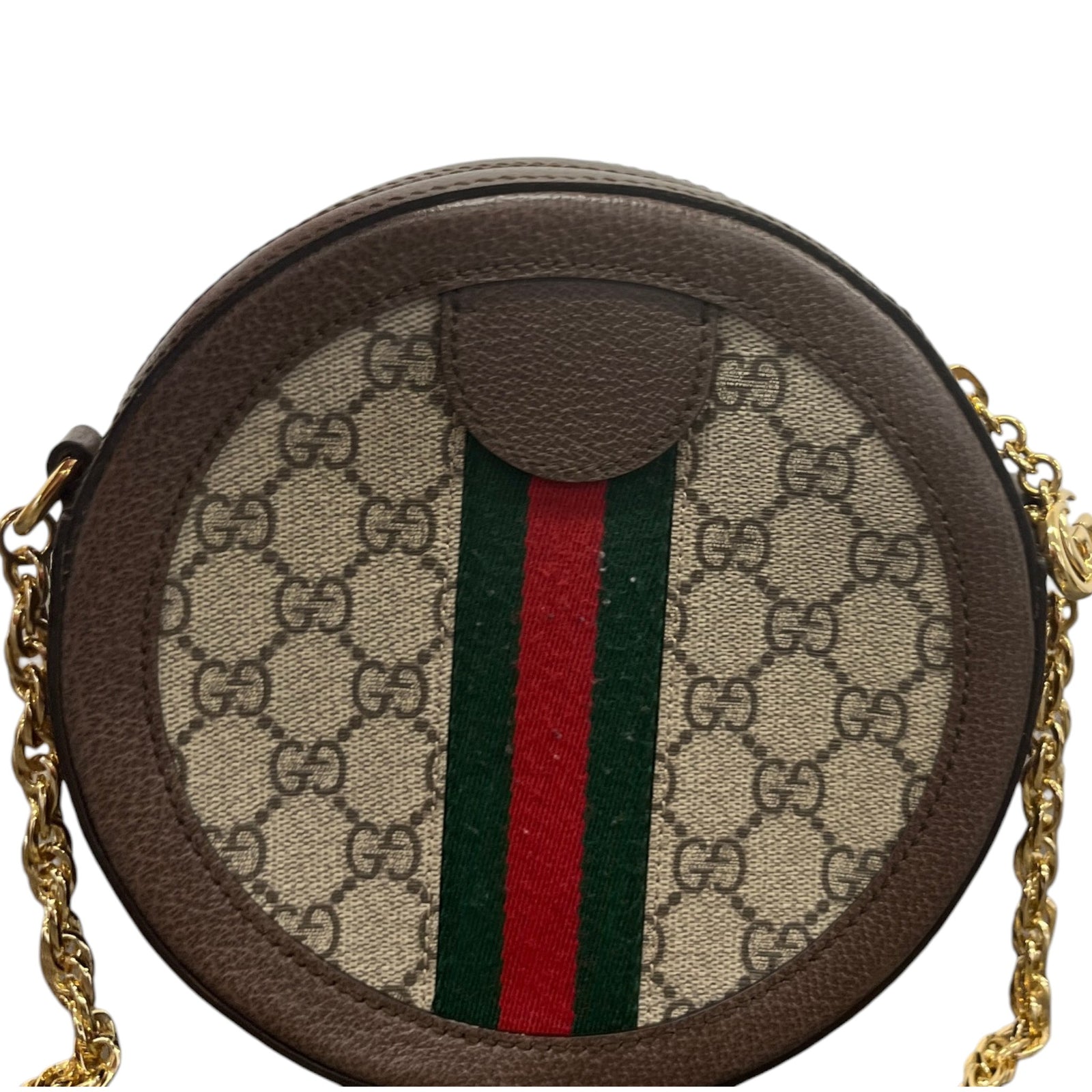 Women's Mini Round Handbag Beige - Photo 3