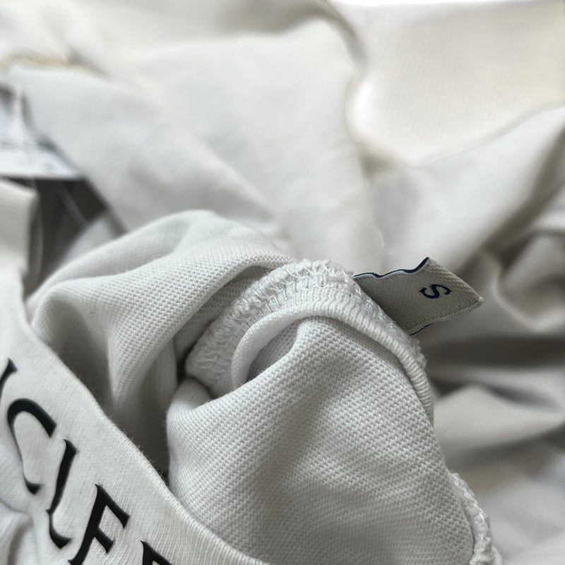 Men's Neck Logo T-Shirt White Size S