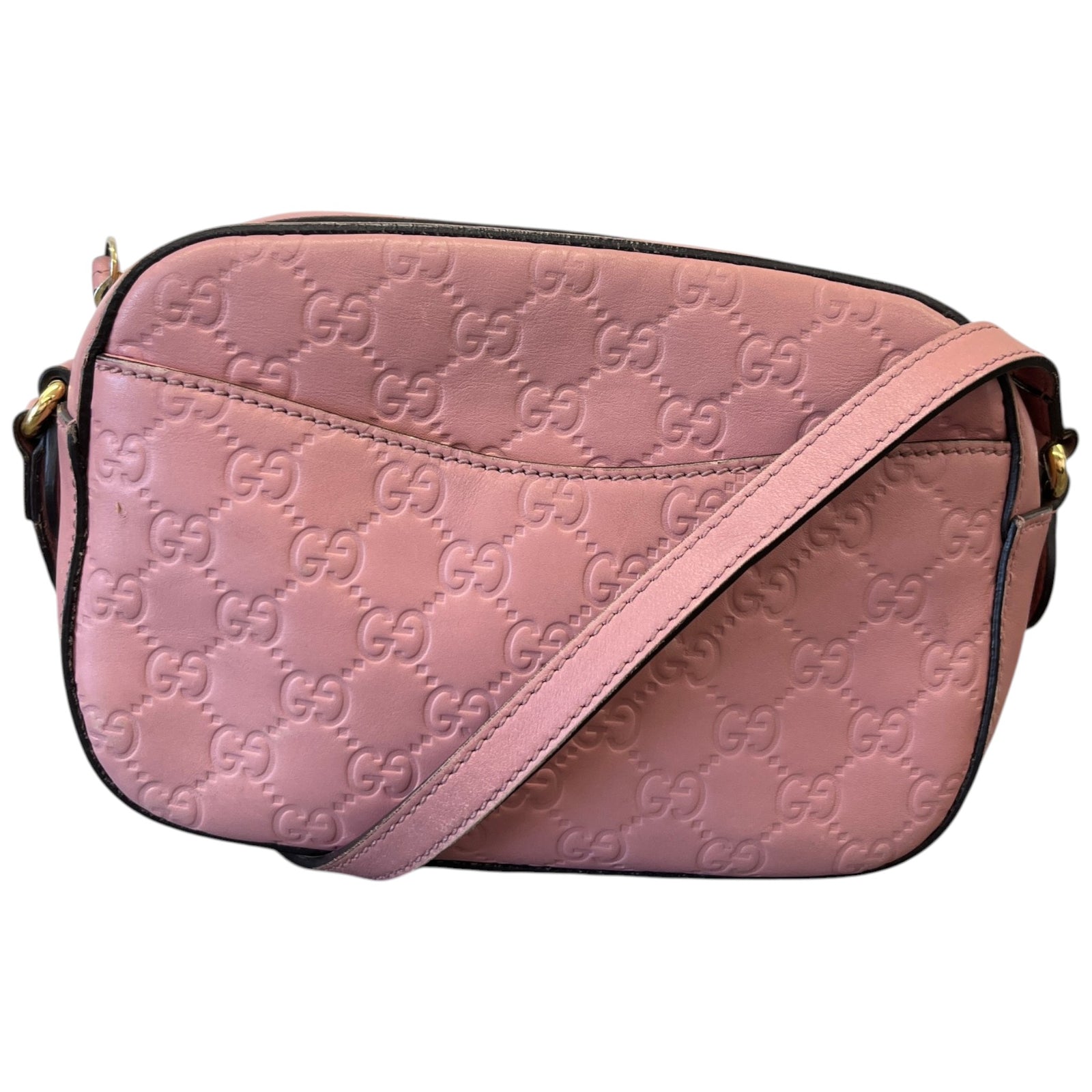 Women's Guccissima Camera Bag Pink - Photo 1