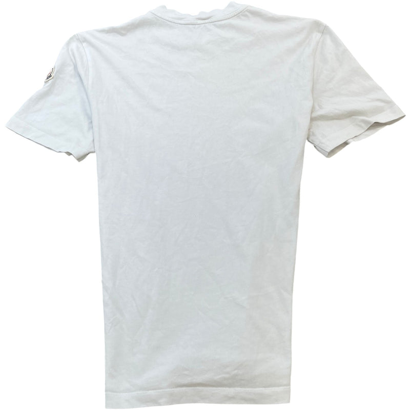 Men's Neck Logo T-Shirt White Size S