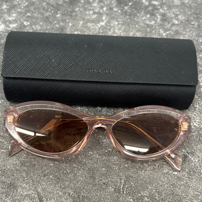 Women's Transparent SPR 26ZS Sunglasses Pink