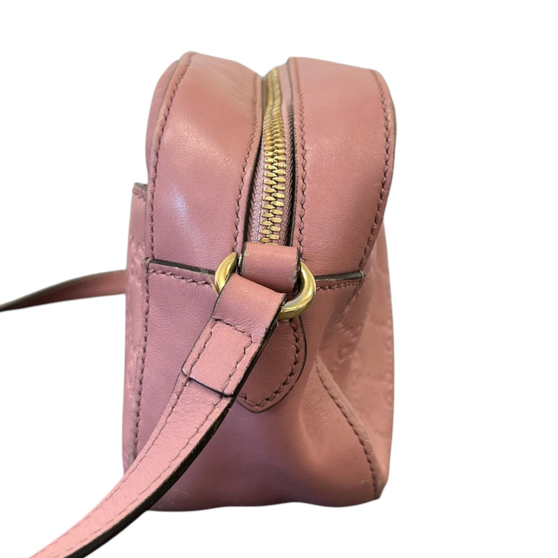 Women's Guccissima Camera Bag Pink