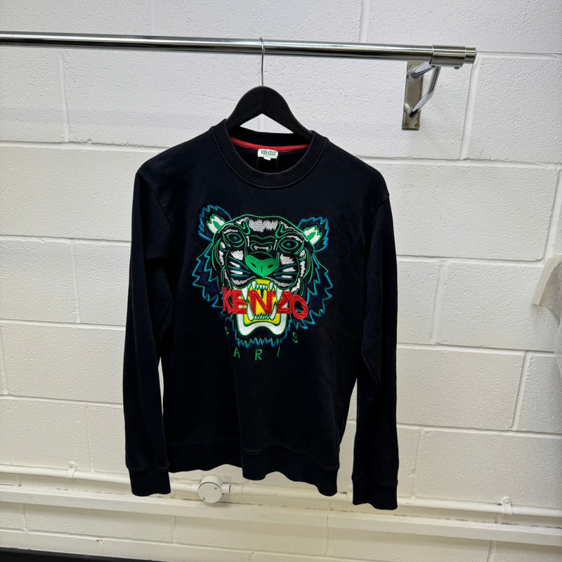 Men's Classic Tiger Sweatshirt Black Size M