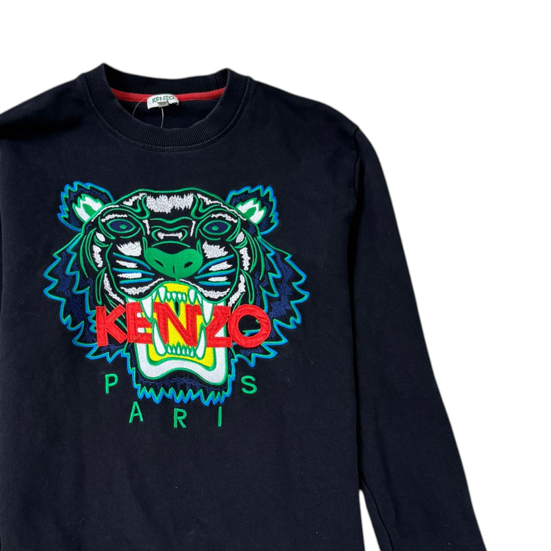 Men's Classic Tiger Sweatshirt Black Size M