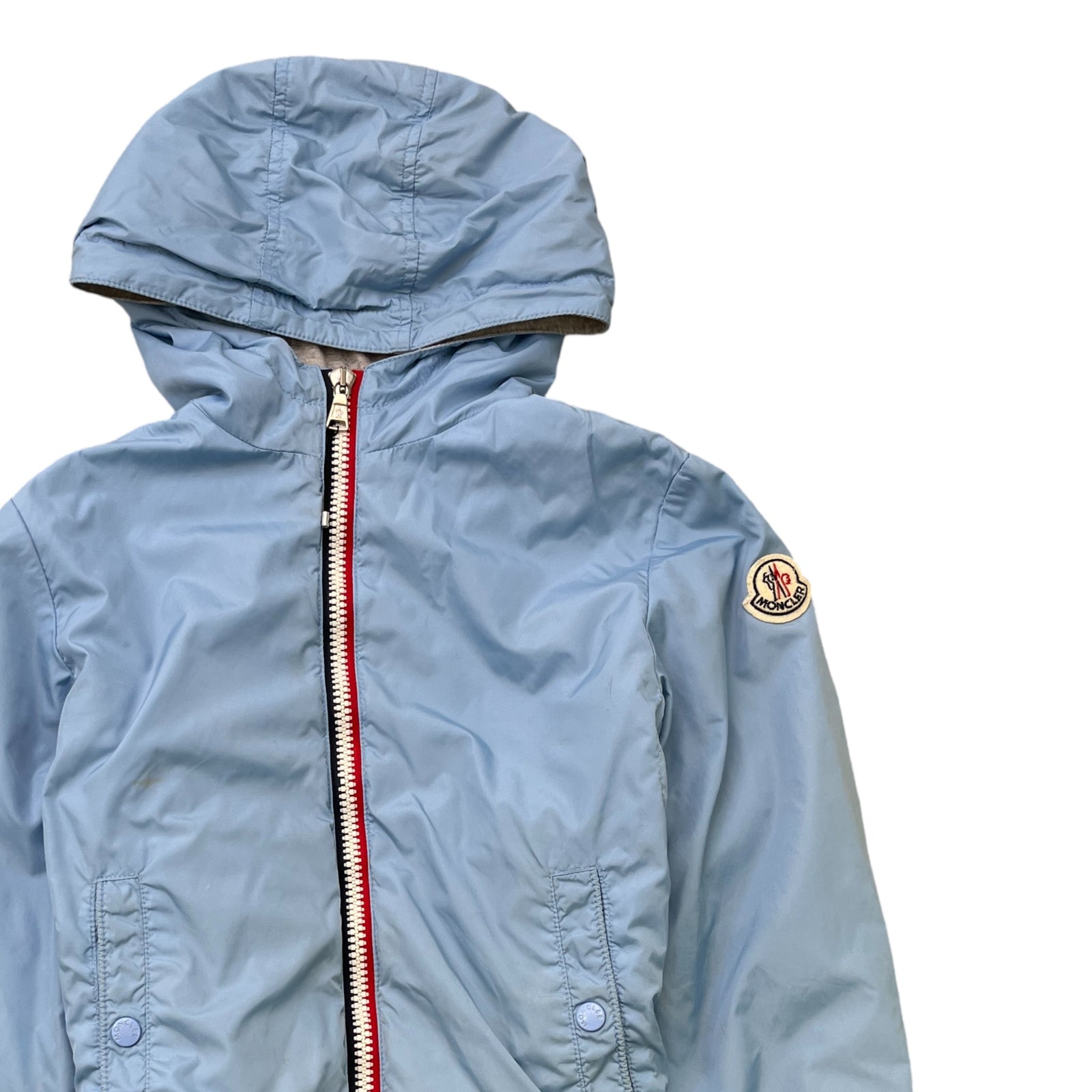 Men's New Urville Boys Age 8 Windbreaker Blue Size XXS - Photo 3