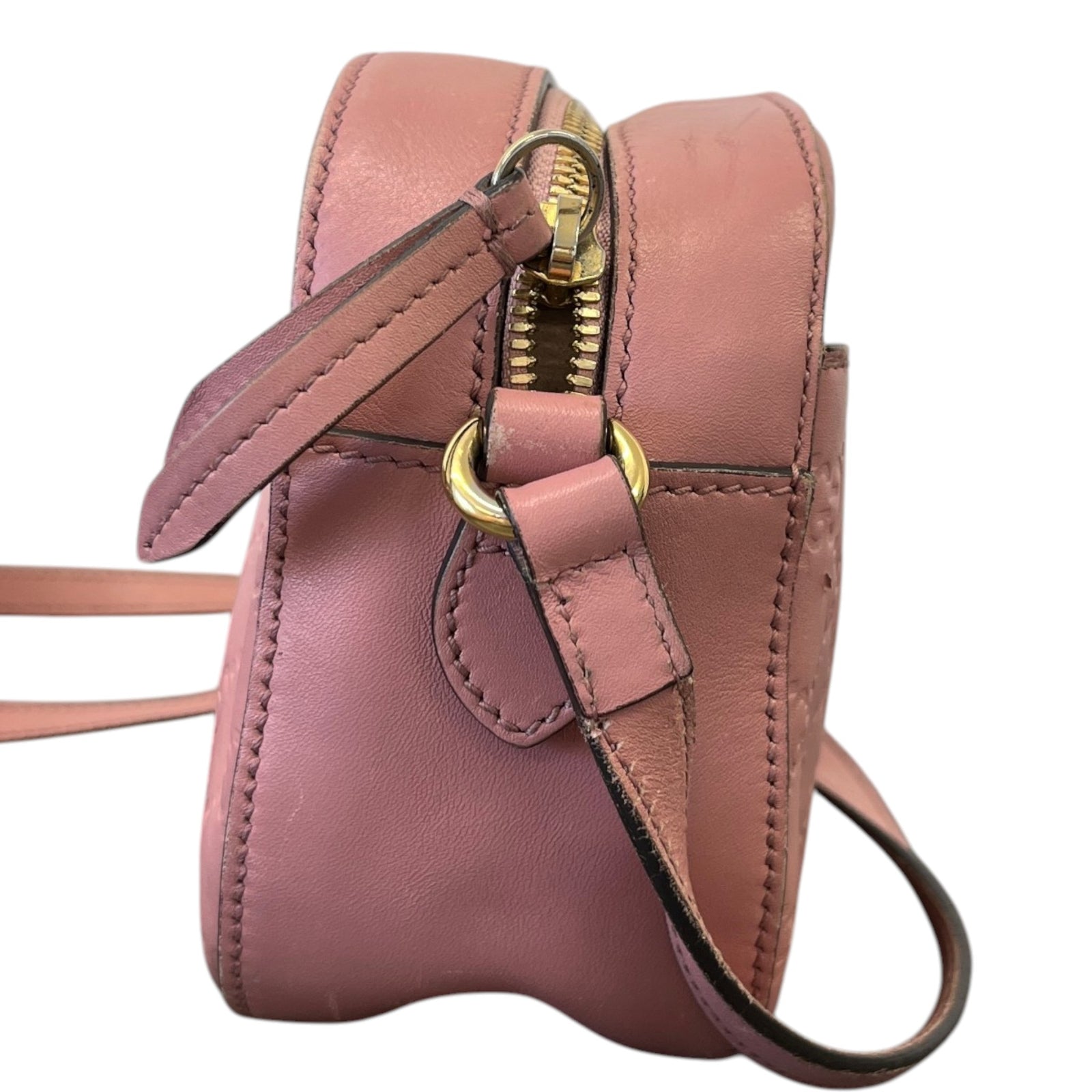 Women's Guccissima Camera Bag Pink - Photo 7