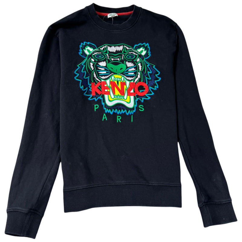 Men's Classic Tiger Sweatshirt Black Size M